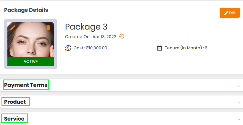 Packages Management System